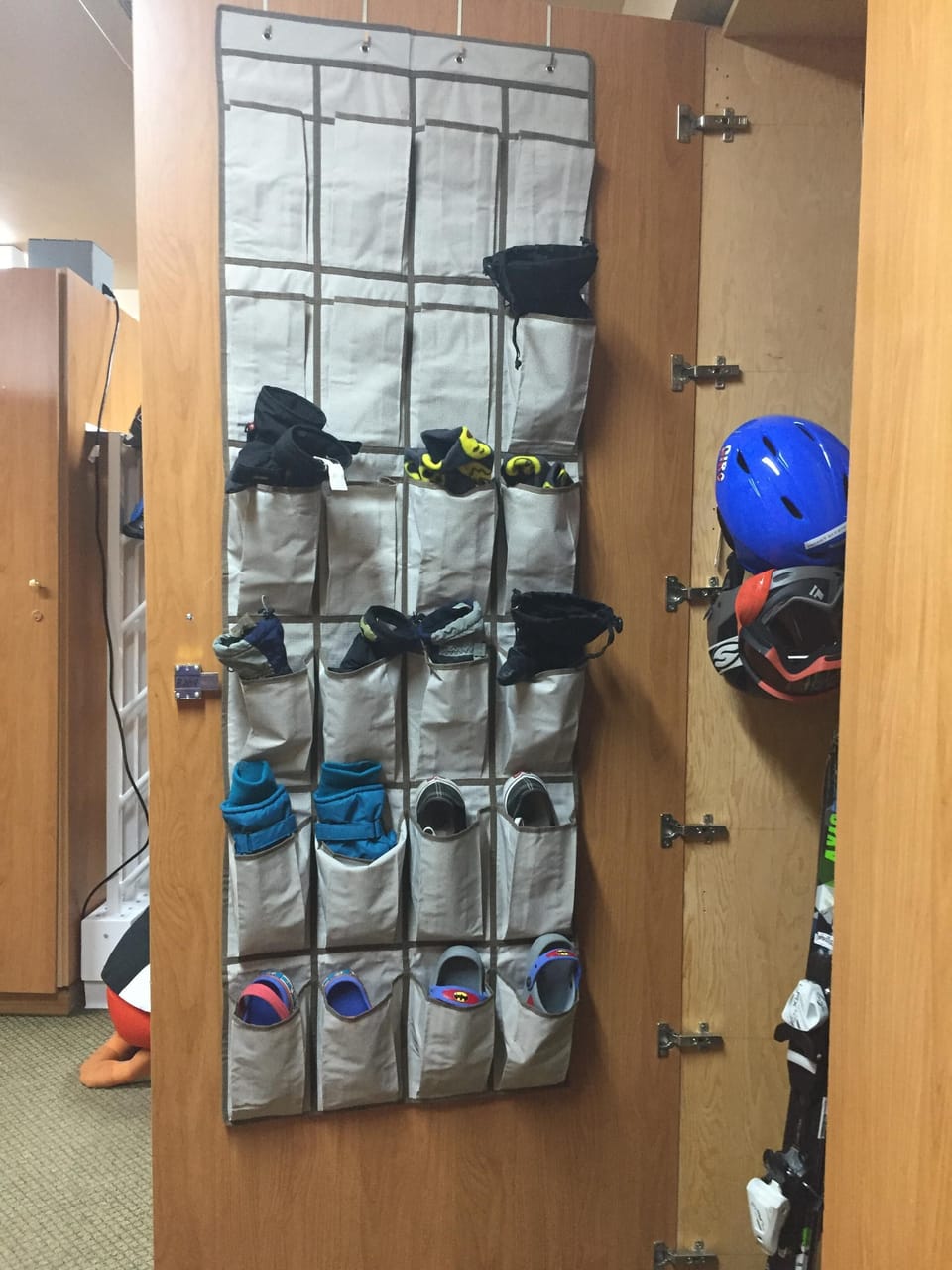 Private Ski Locker on 1st floor, right off mountain