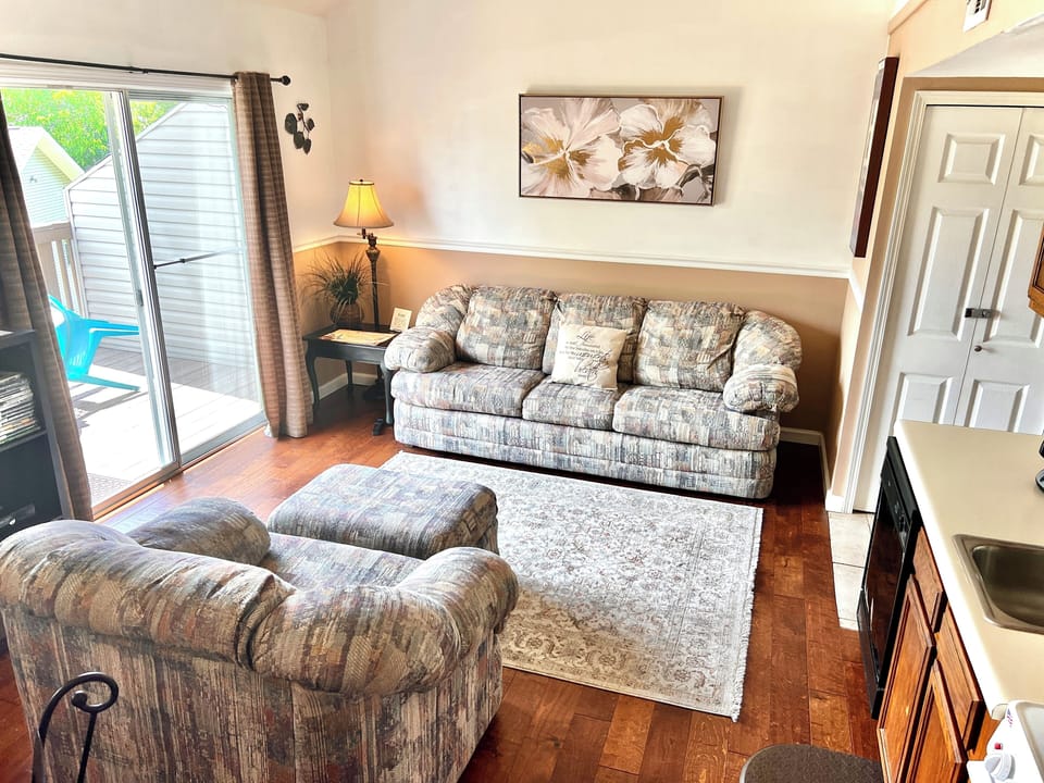 Living room w sleeper sofa