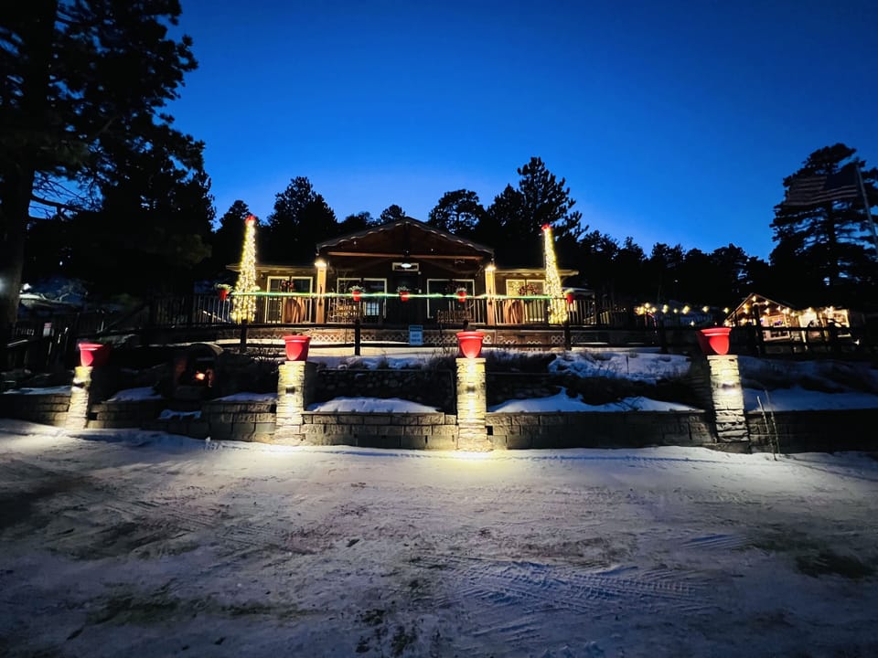 The Overlook is a historical treasure, perched on a mountain, overlooking Estes.