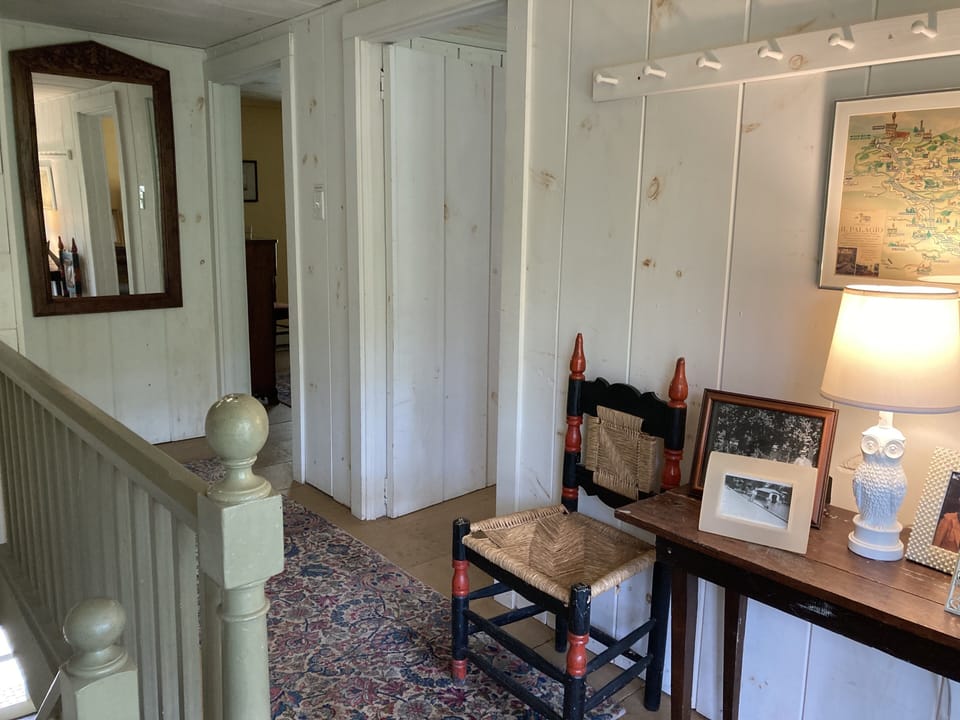Top floor hall.