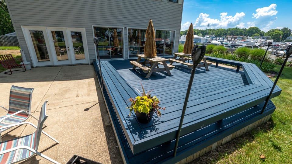 Experience a unique hotel alternative for the group with expansive water views.