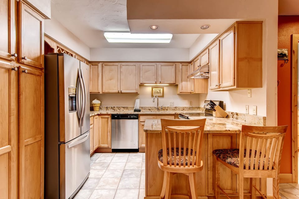 Kitchen with Stainless Steel Appliances