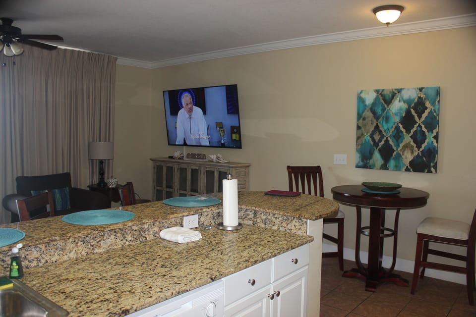 View from kitchen 
