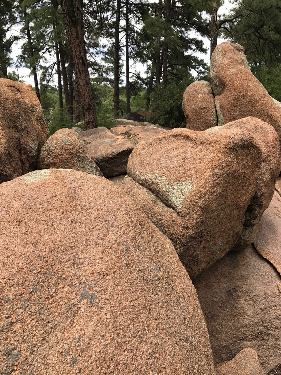 Look at these granite boulders!
