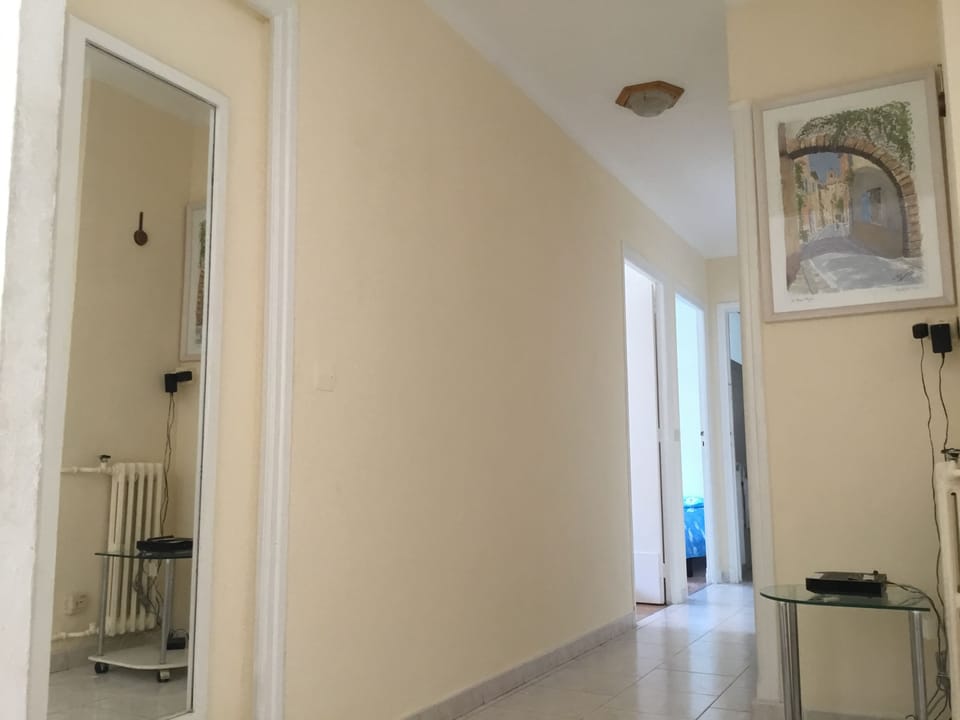 Corridor to rooms