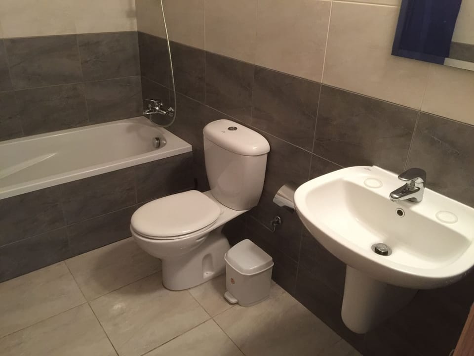 The bathroom