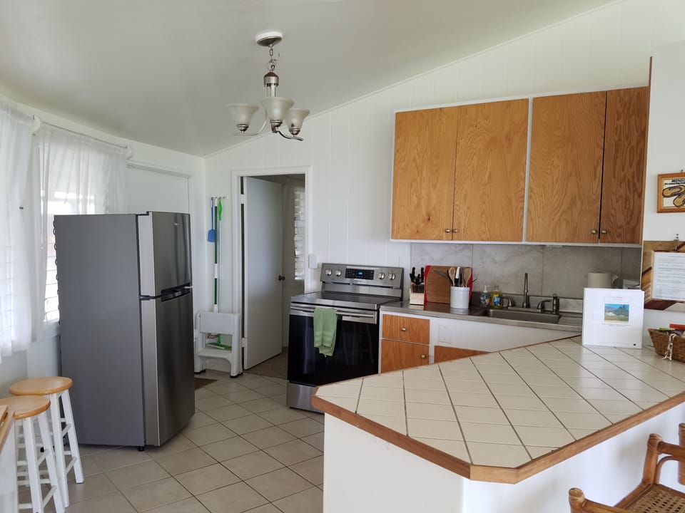 Kitchen in the Makai Bungalow