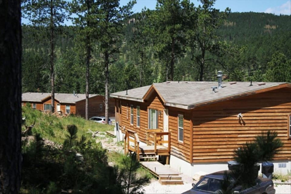 The Ponderosa with the Aspen nearby