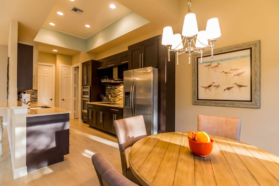 Very Convenient Breakfast Nook/Informal Dining Room adjacent to kitchen.
