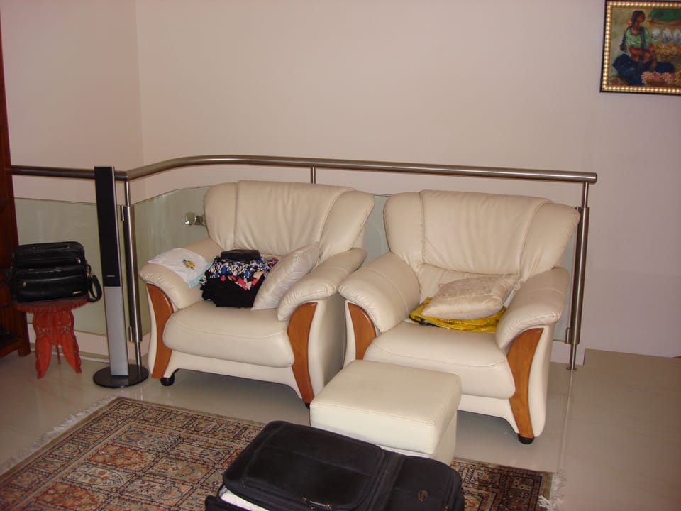 Upstairs sofas