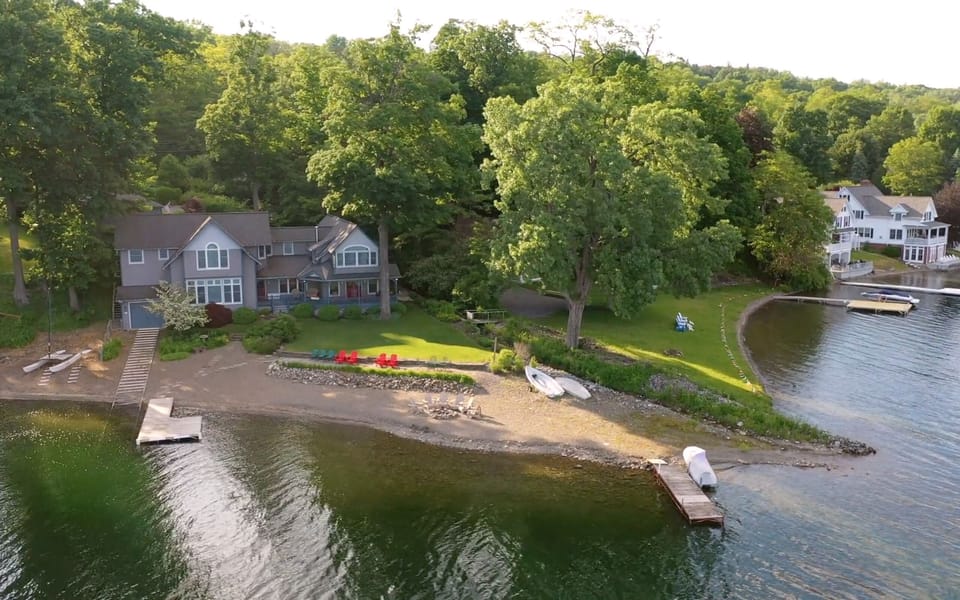 FineView Cottage from the water