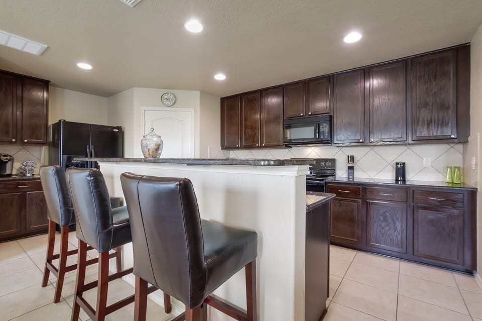 Save lots of money by making your own meals utilizing our fully-stocked kitchen.