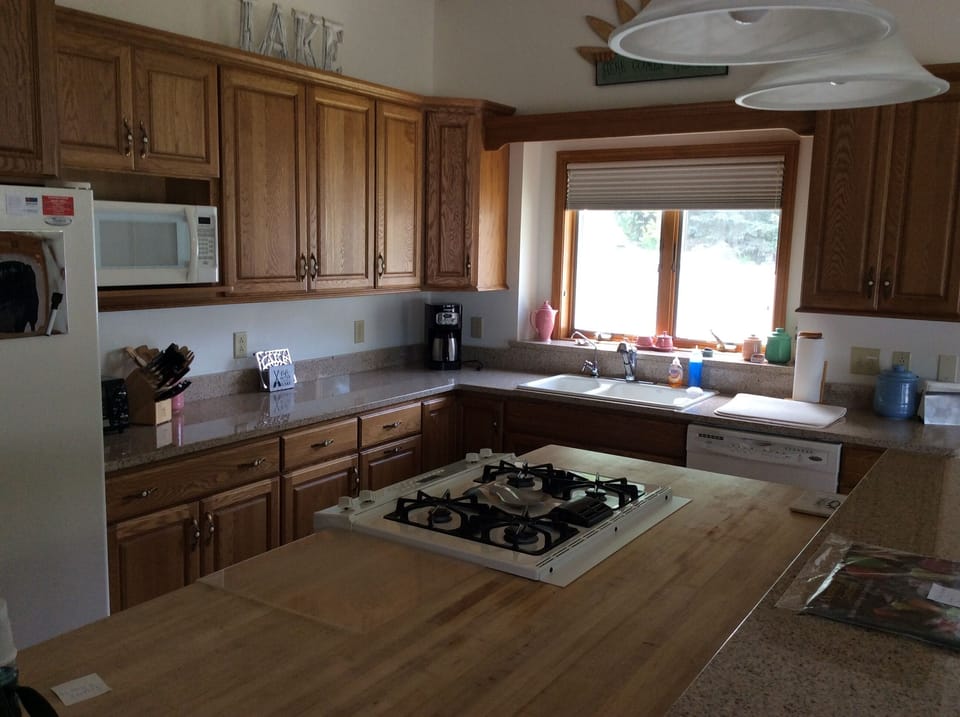 Kitchen prep area