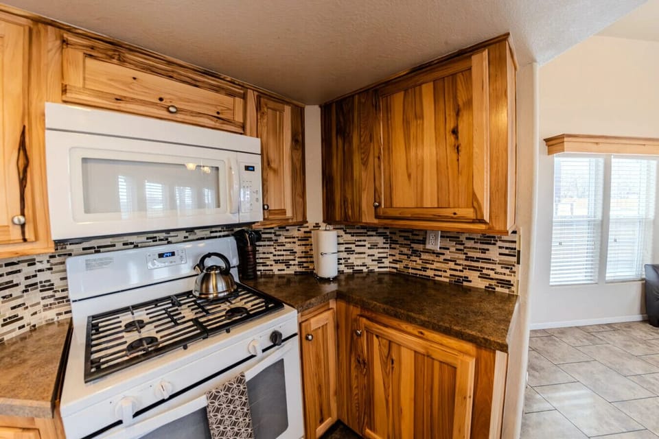 Fully equipped kitchen