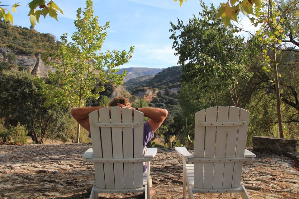 Sit back, relax and enjoy the wonder of the natural world around you.
