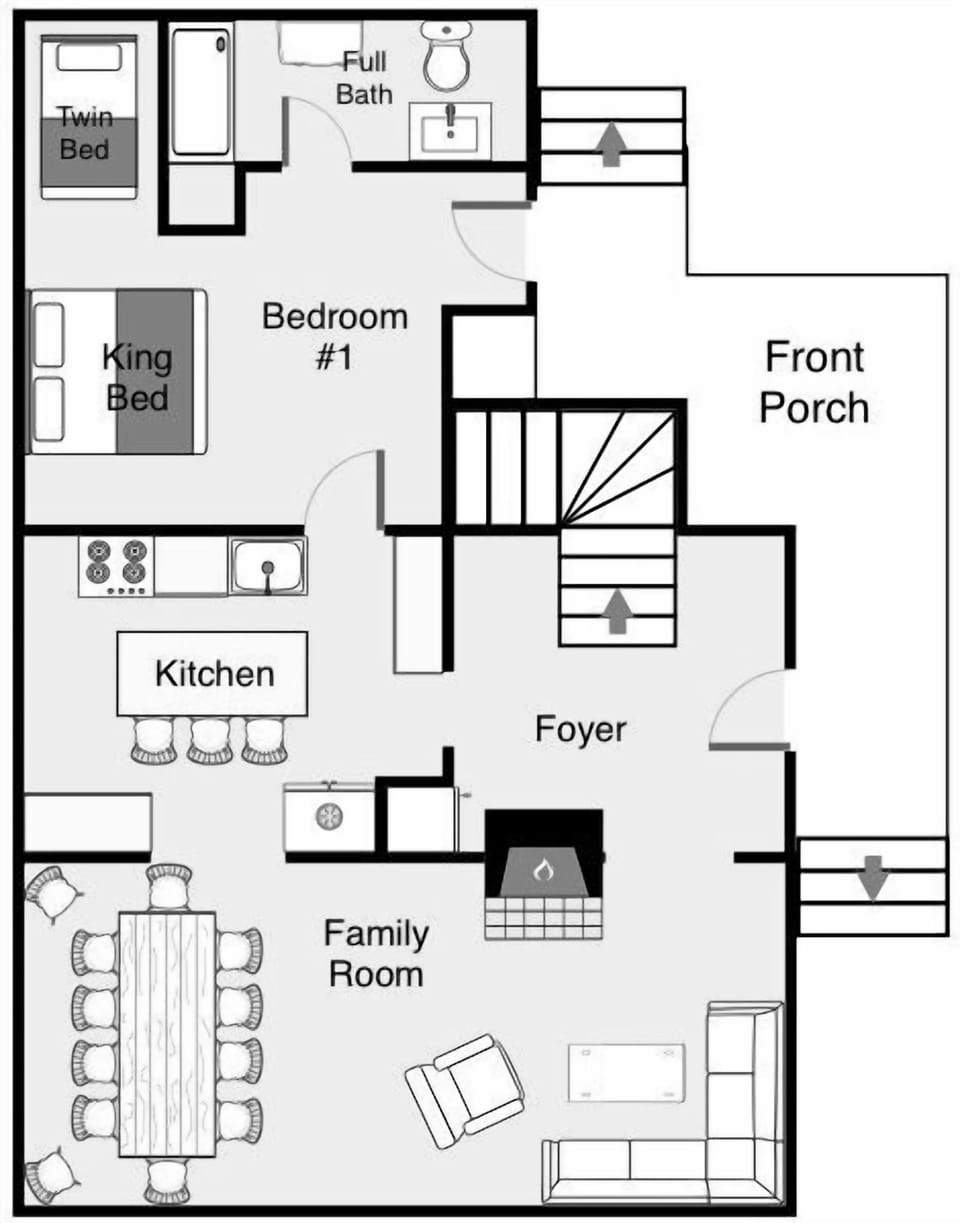 Main house - 1st Floor