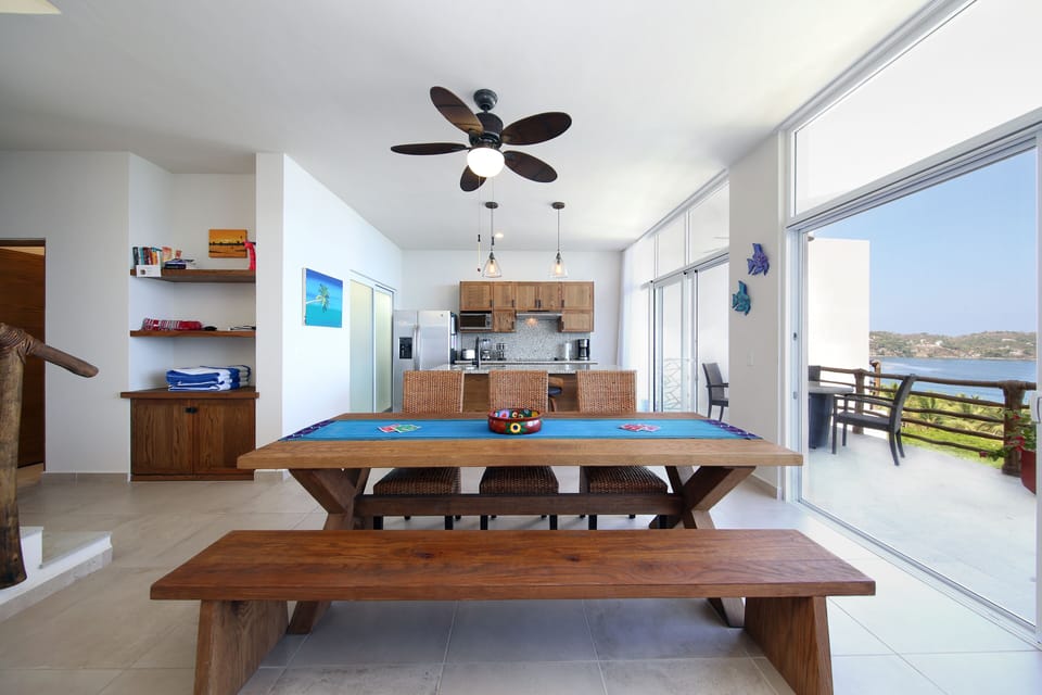 Main Level Living Area and Kitchen