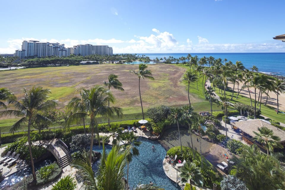 View of the resort