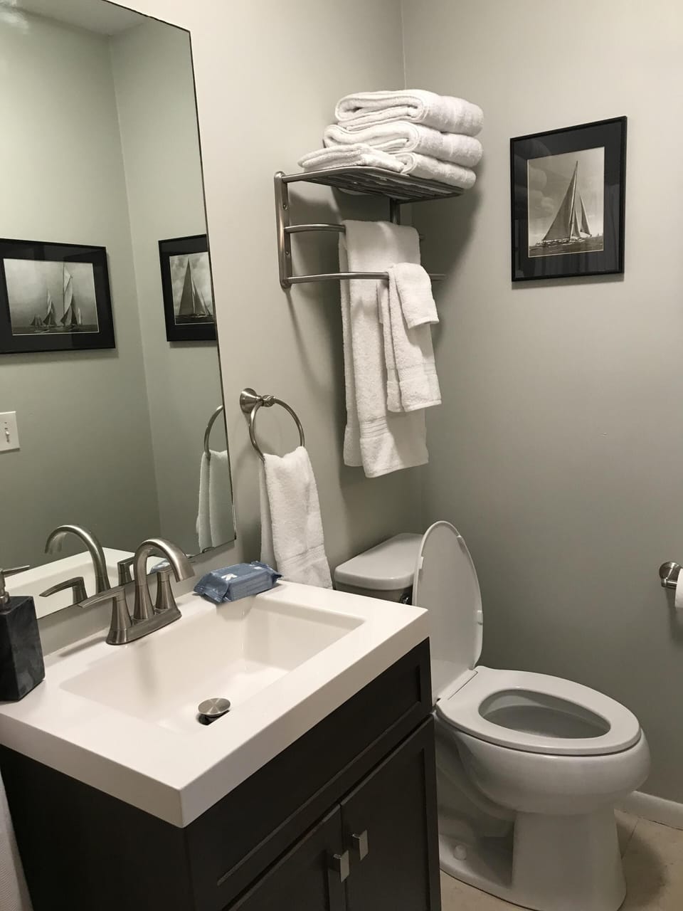 Downstairs bathroom. Shower only