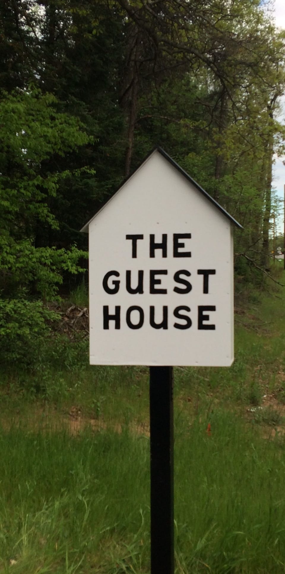 Easy to find - sign on State Highway 180