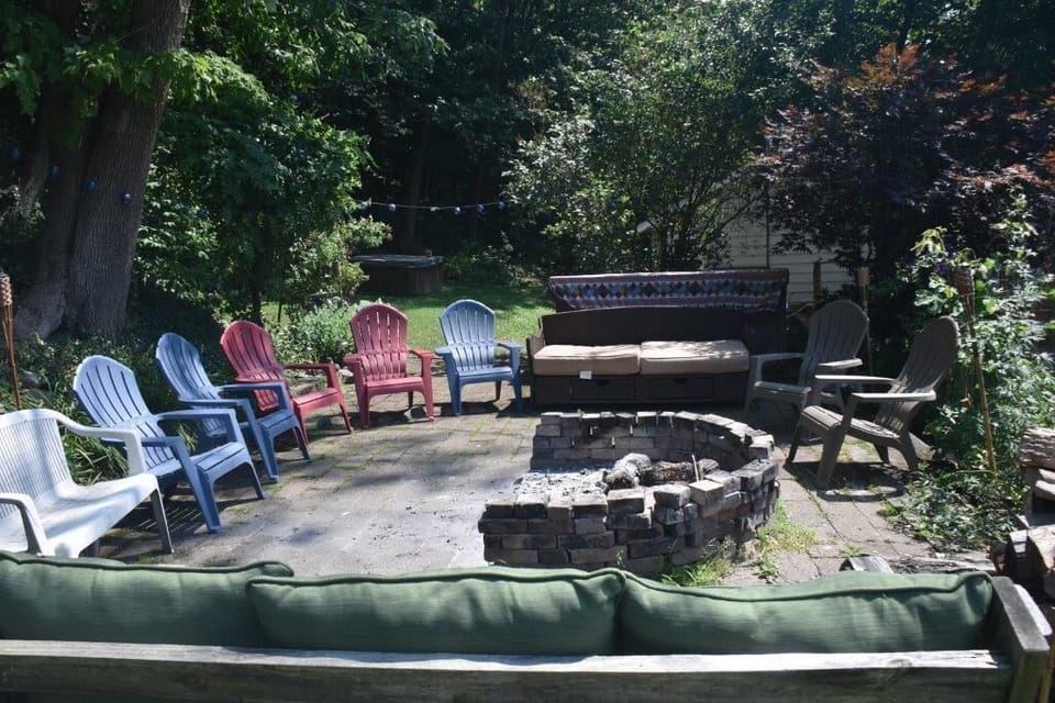fire pit seating