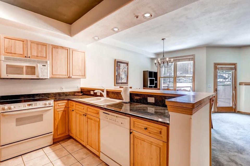 Kitchen area.
