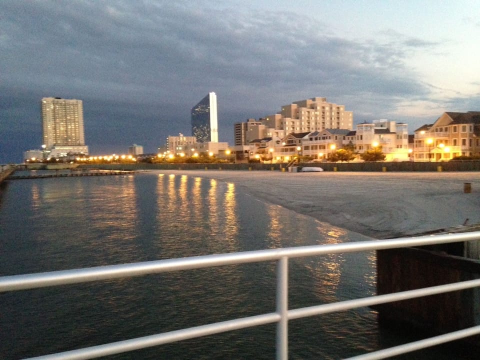Seas the Moment with an amazing evening view