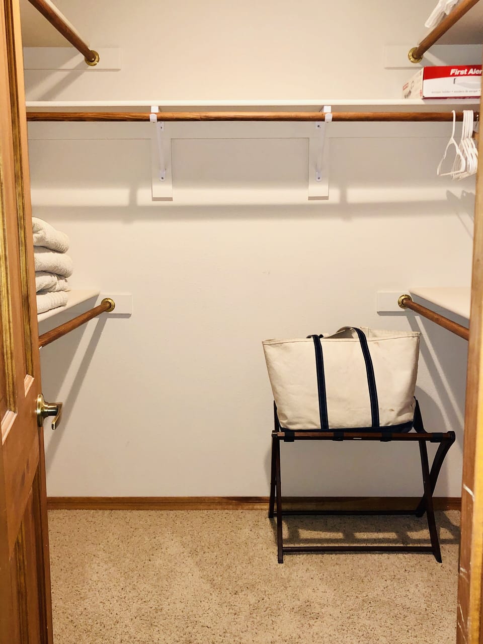 Two Walk-In Closets