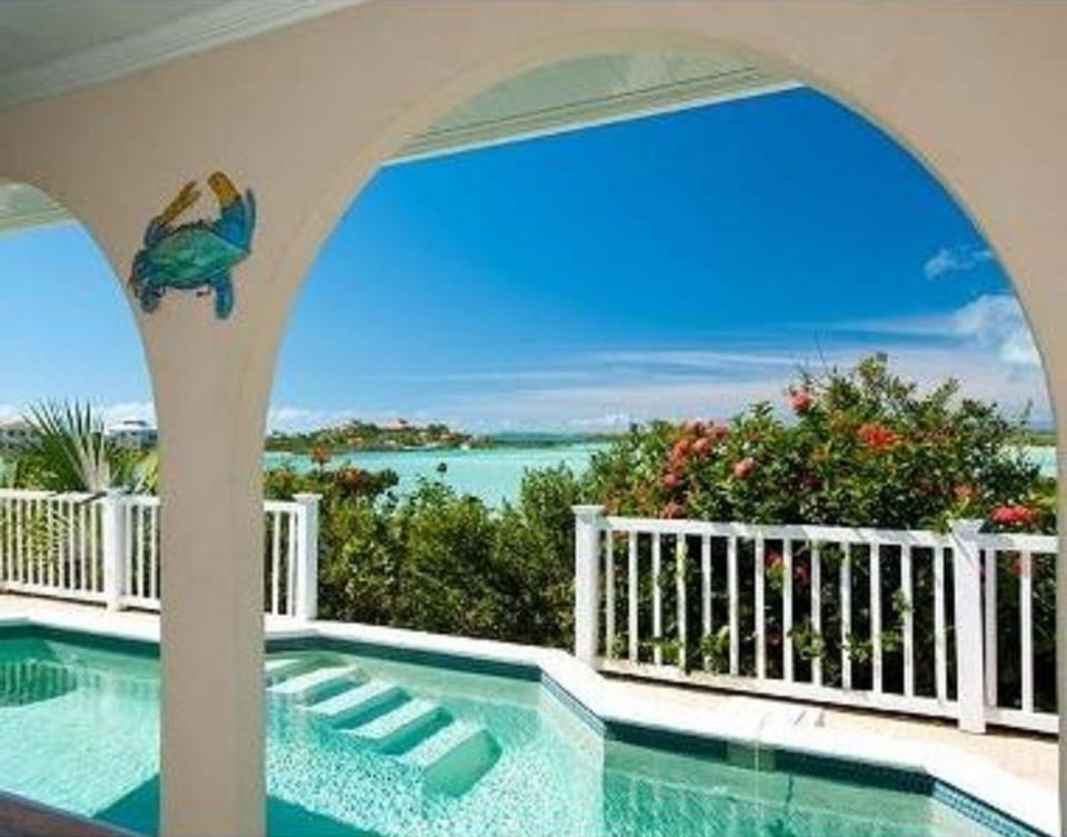 View of the water from the back deck