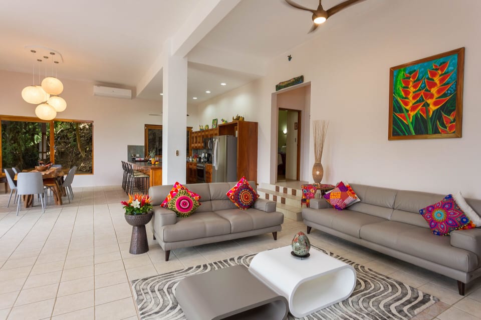 Living room with AC
