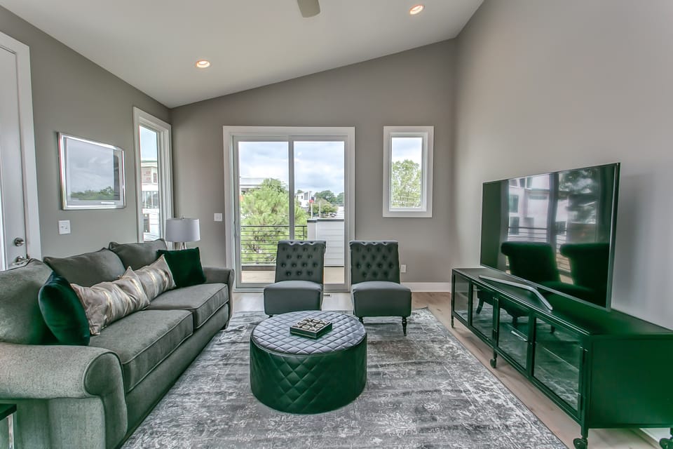 3rd Floor media Room with 55 inch high definition TV. 