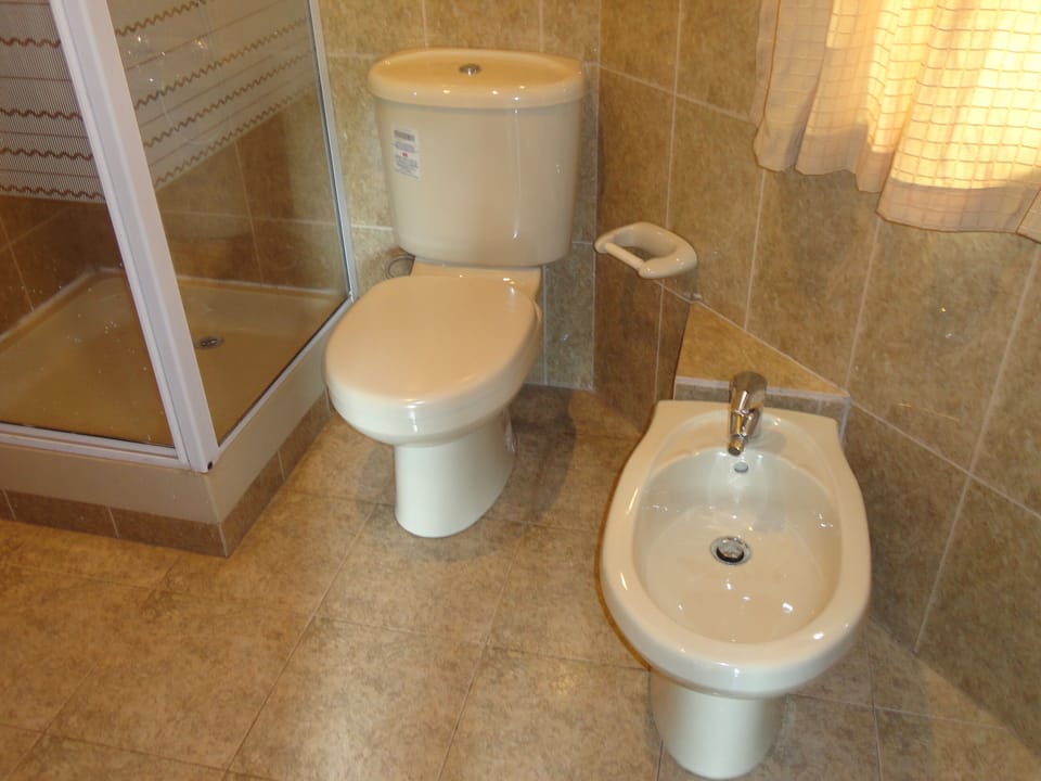 toilet and bath.