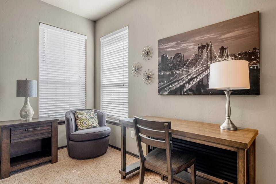 Master bedroom work space