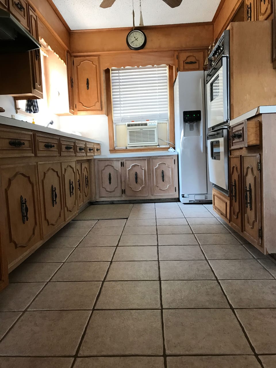 Kitchen with all the basics , we even have two refrigerators 