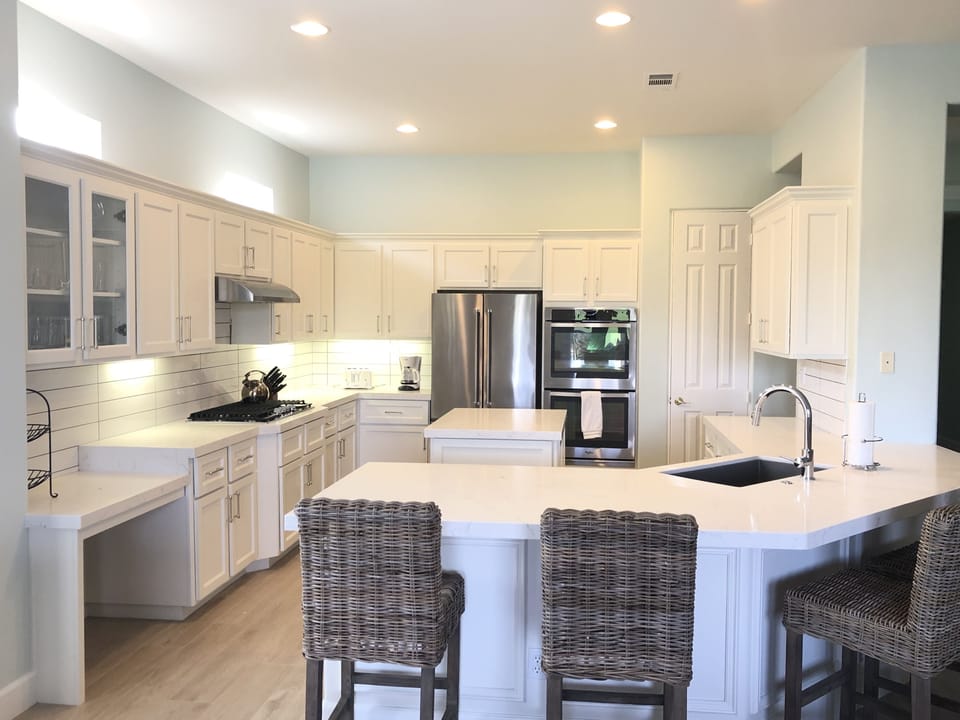 Newly remodeled kitchen