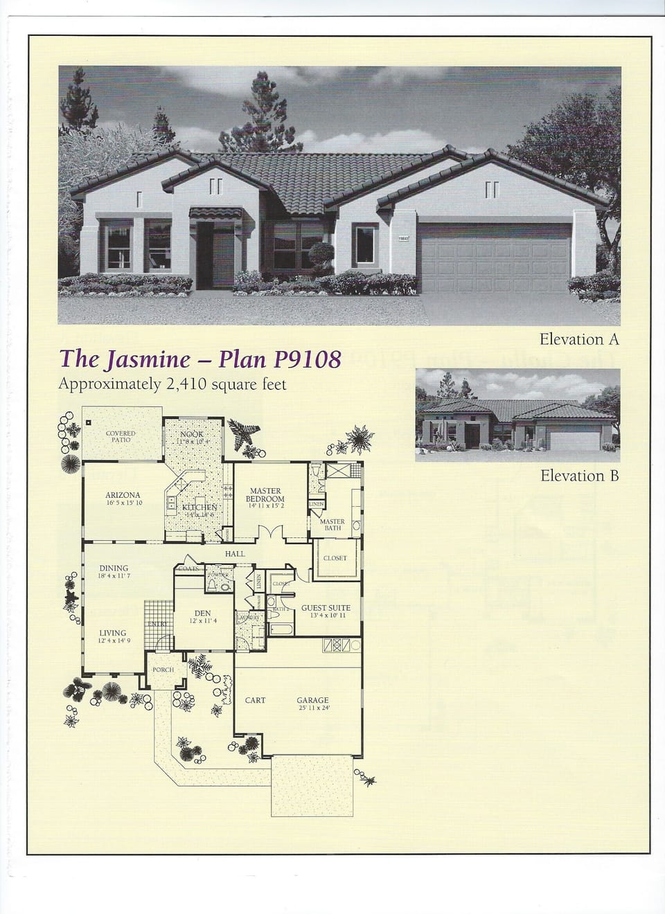 floor plan of the house
