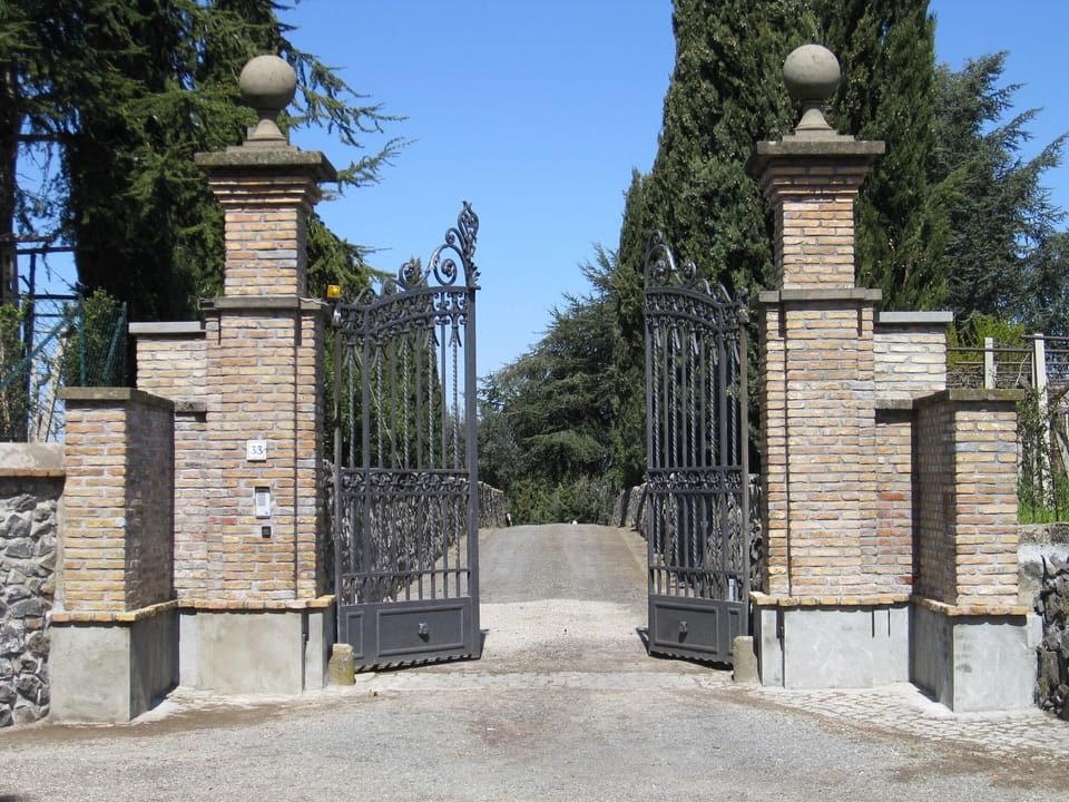 Entry Gate to Casale Sonnino