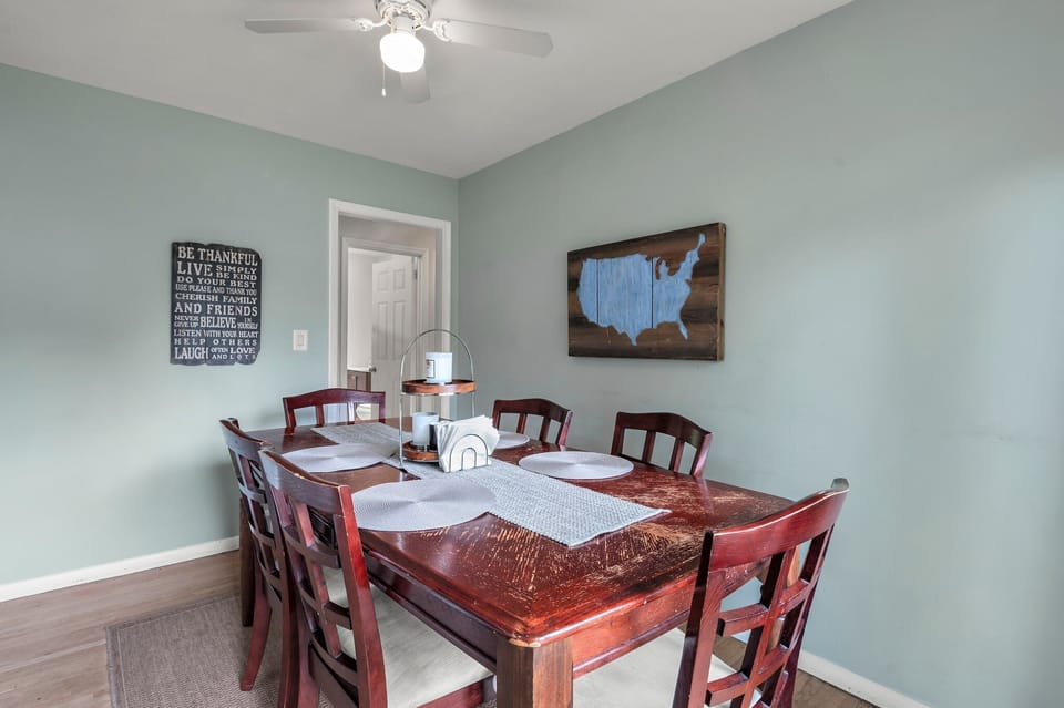 Elegant yet cozy—set the table for laughter-filled dinners and late-night chats.