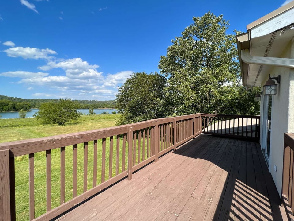 The Sycamore Room porch.