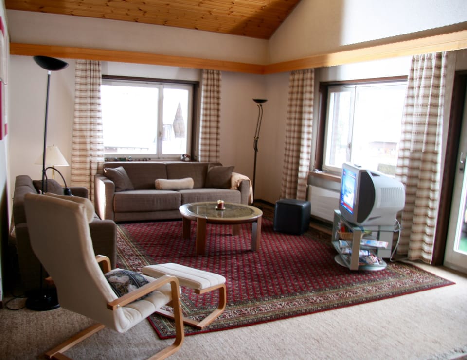 spacious living room