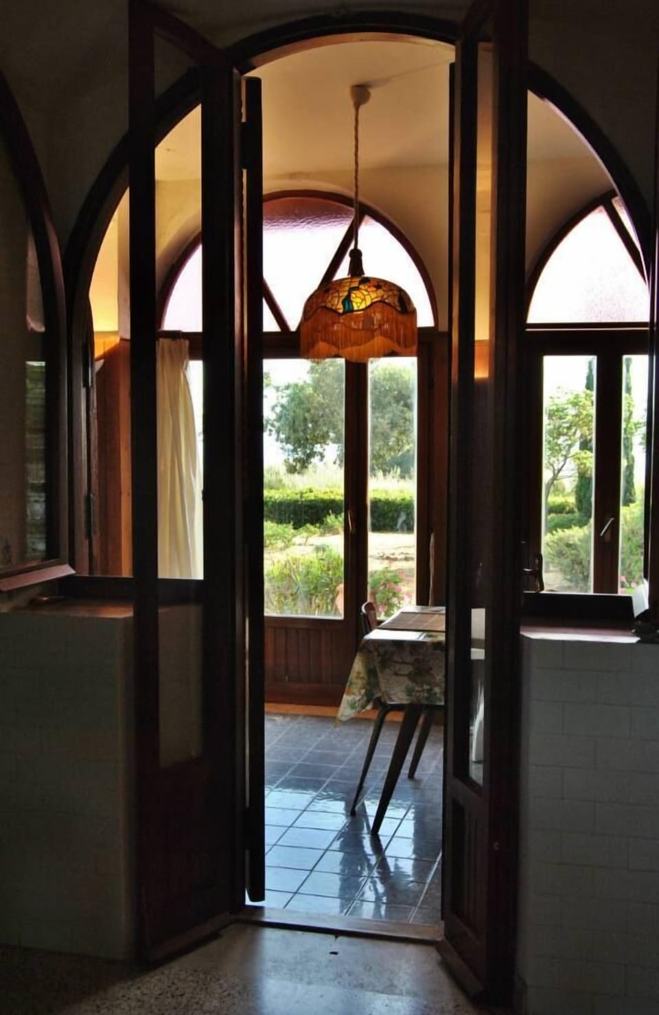  veranda/patio, accesso dalla cucina