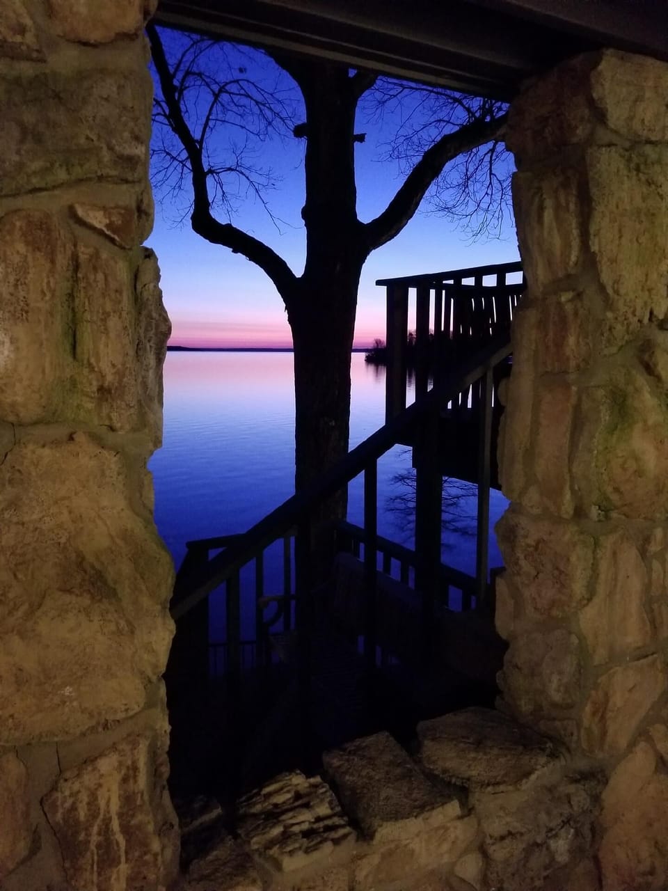 Sunrise from guest patio