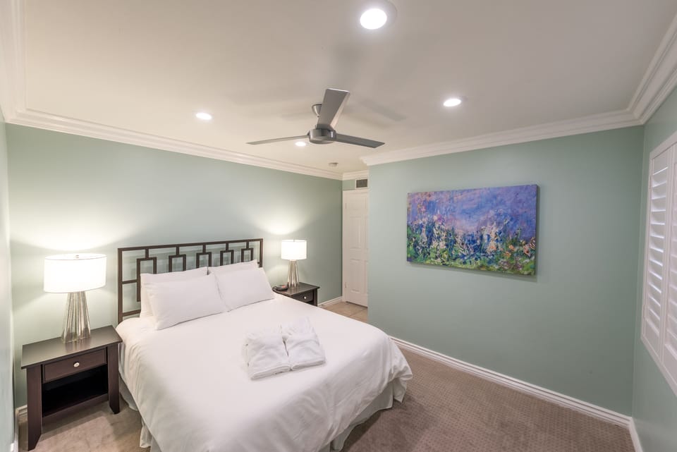 Downstairs Bedroom with Attached Bathroom
