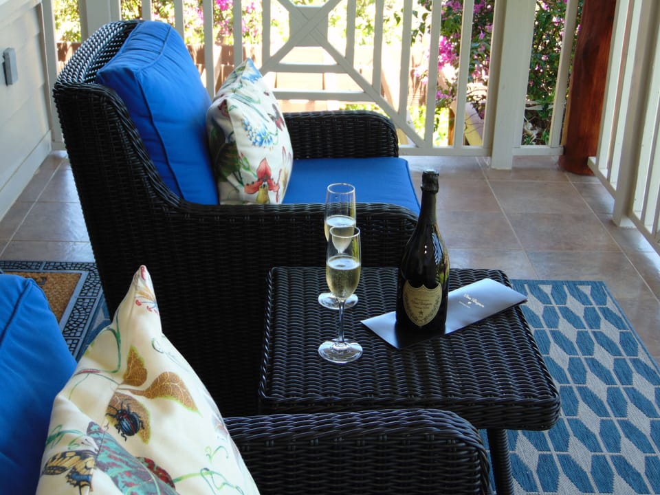 Private & peaceful master suite lanai for two