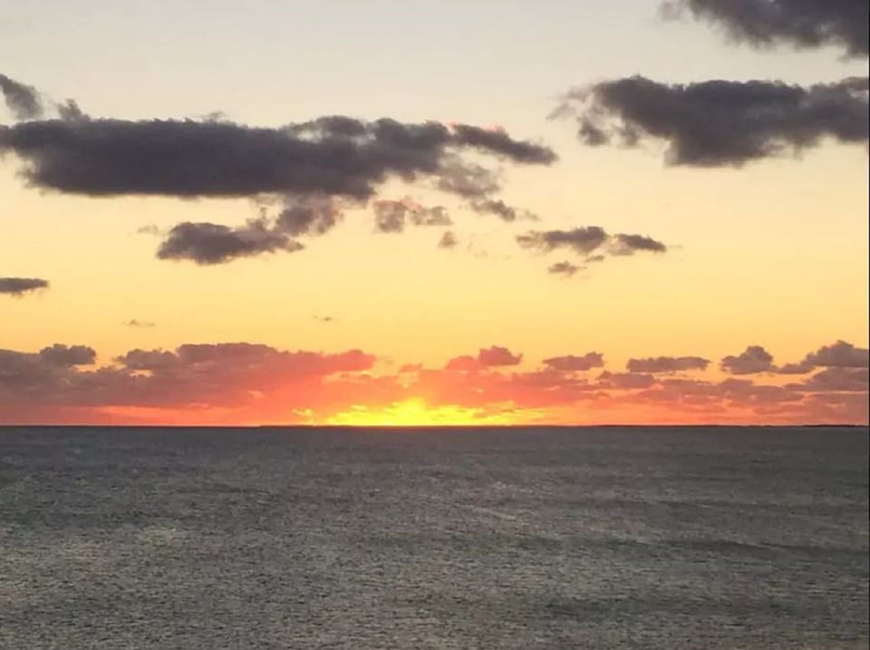 Remarkable sunrises from the deck
