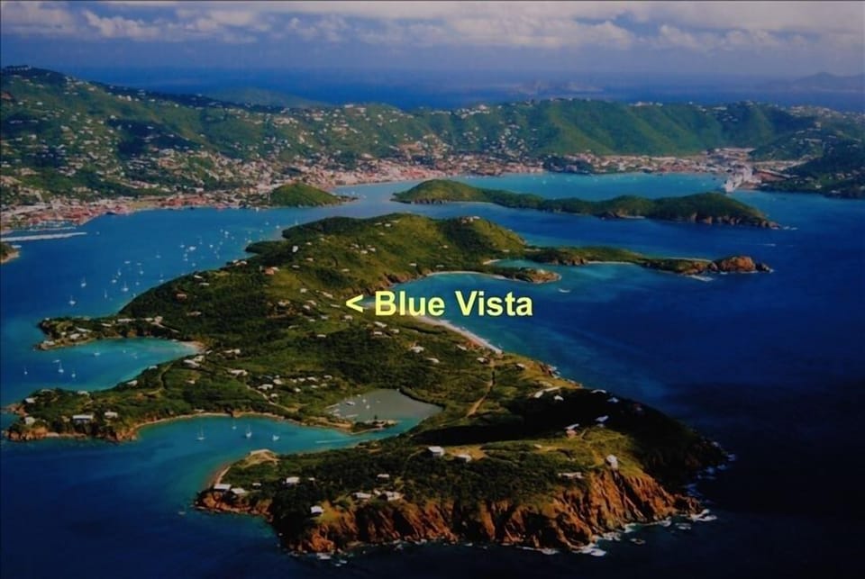 Areial view of Water Island