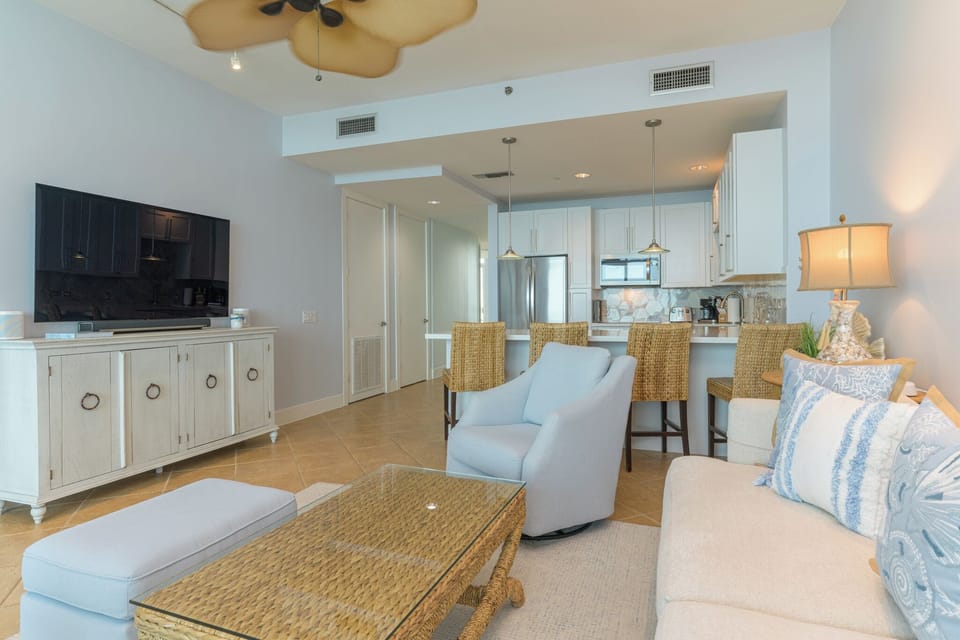 Living Room and open Kitchen