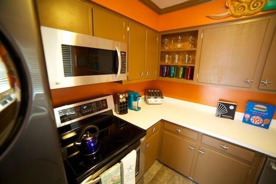 Kitchen has lots of character!