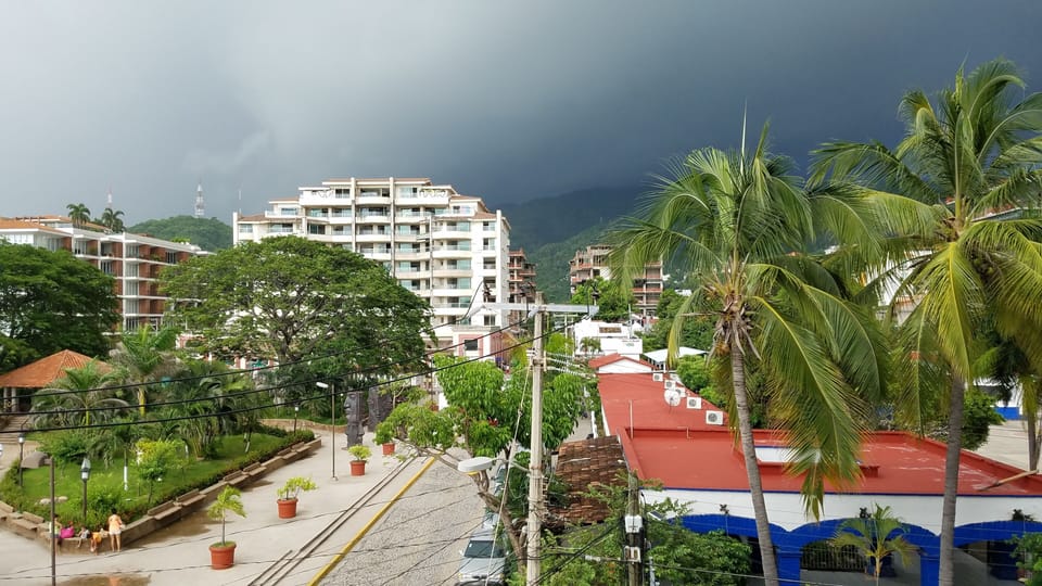 View from the wraparound balcony 