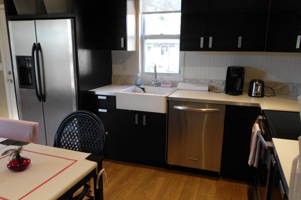 Well equipped, well laid-out kitchen